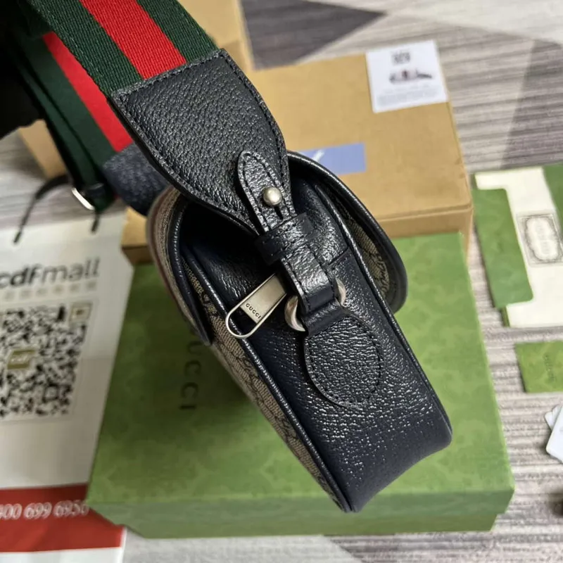 Gucci 722117 Ophidia Mini Gg Shoulder Bag Blue