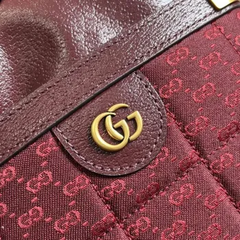 Gucci 752583 Ophidia GG Bucket Bag Red