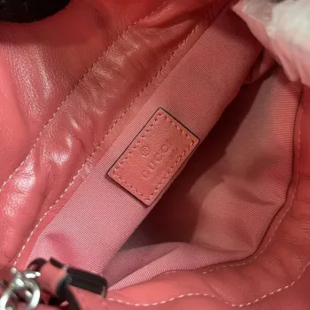 Gucci 760313 Gucci Blondie Mini Bucket Bag Pink
