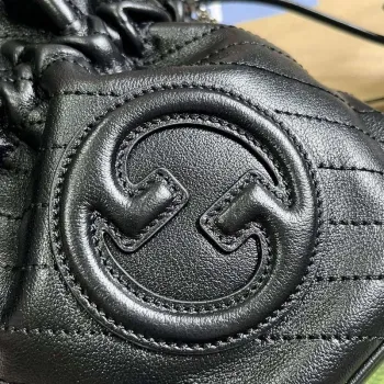 Gucci 760313 Gucci Blondie Mini Bucket Bag Black