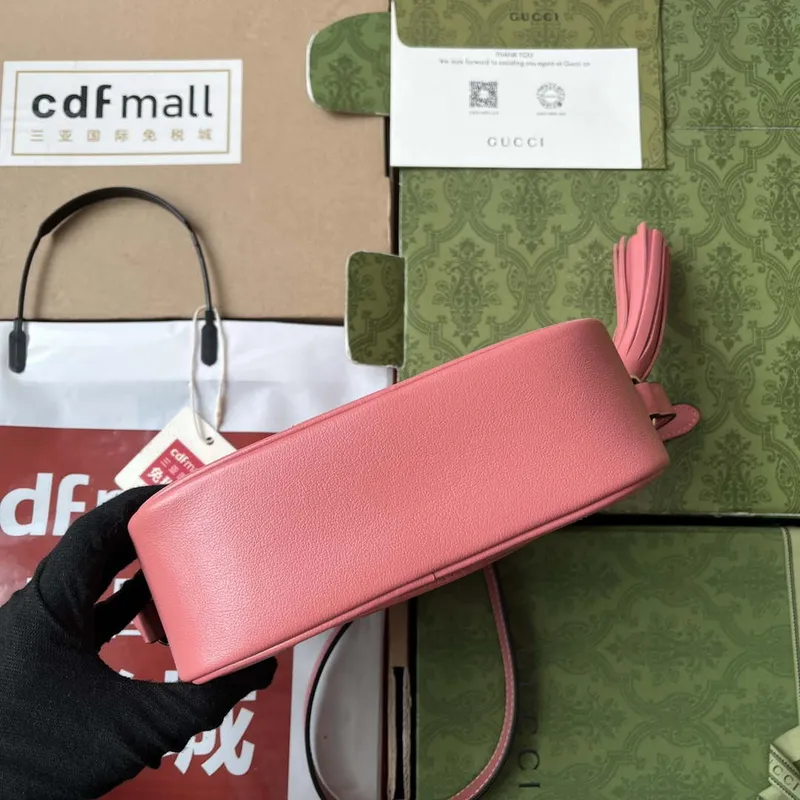 Gucci 742360 Gucci Blondie Small Shoulder Bag Pink