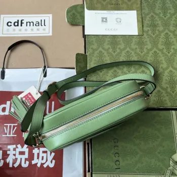 Gucci 742360 Gucci Blondie Small Shoulder Bag Green