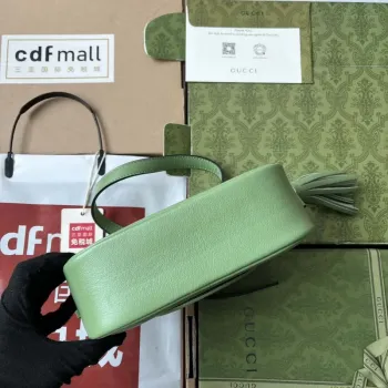 Gucci 742360 Gucci Blondie Small Shoulder Bag Green