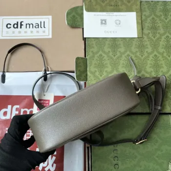 Gucci 742360 Gucci Blondie Small Shoulder Bag Dark Green