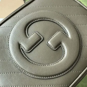 Gucci 742360 Gucci Blondie Small Shoulder Bag Dark Green