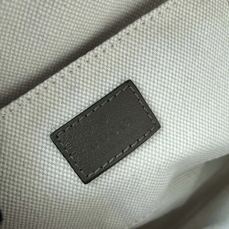 Gucci 742360 Gucci Blondie Small Shoulder Bag Dark Green