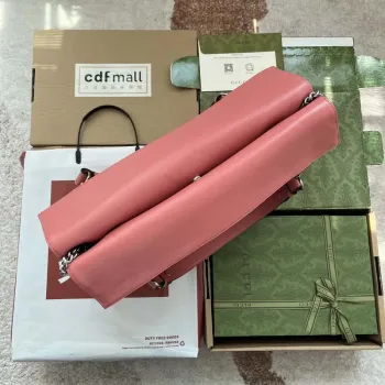 Gucci 751516 Blondie Medium Tote bag in Pink leather