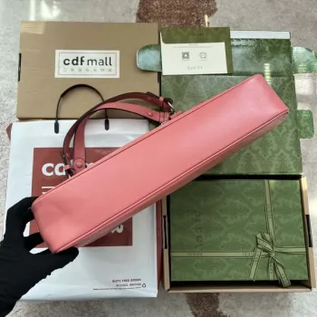 Gucci 751516 Blondie Medium Tote bag in Pink leather