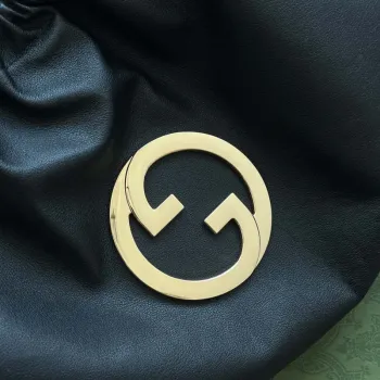 Gucci Deco medium tote bag GG 746210 in Black leather