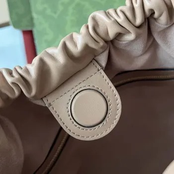 Gucci 746210 Gucci Deco medium tote bag in Apricot leather