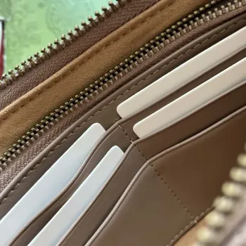 Gucci 443447 GG Marmmont wallet with chain Pink leather