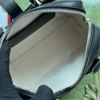 Gucci 725292 Jumbo GG Mini Embossed Bag Black