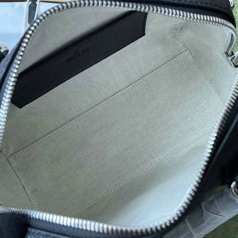 Gucci 725292 Jumbo GG Mini Duffle Bag Black