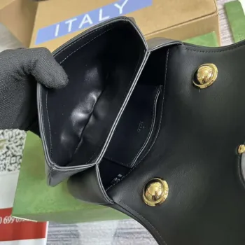 Gucci 724645 Gucci Blondie Mini Shoulder Bag Black