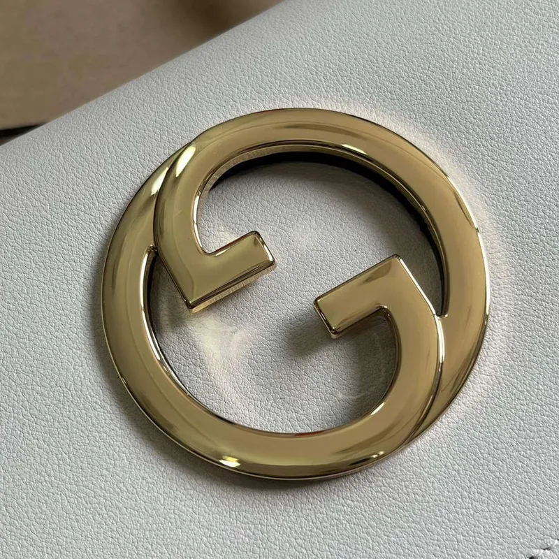 Gucci 724645 Gucci Blondie Mini Shoulder Bag White