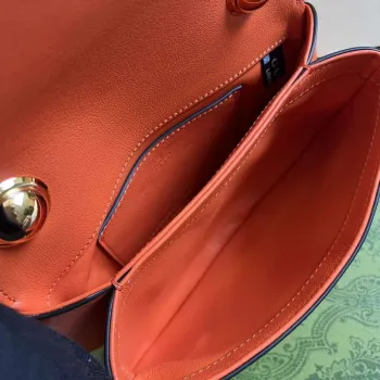 Gucci 724645 Gucci Blondie Mini Shoulder Bag Orange