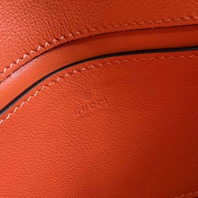 Gucci 724645 Gucci Blondie Mini Shoulder Bag Orange