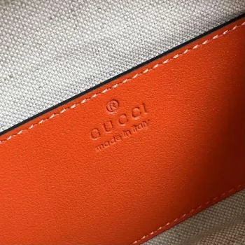 Gucci 744434 Gucci Blondie Top Handle Bag Orange