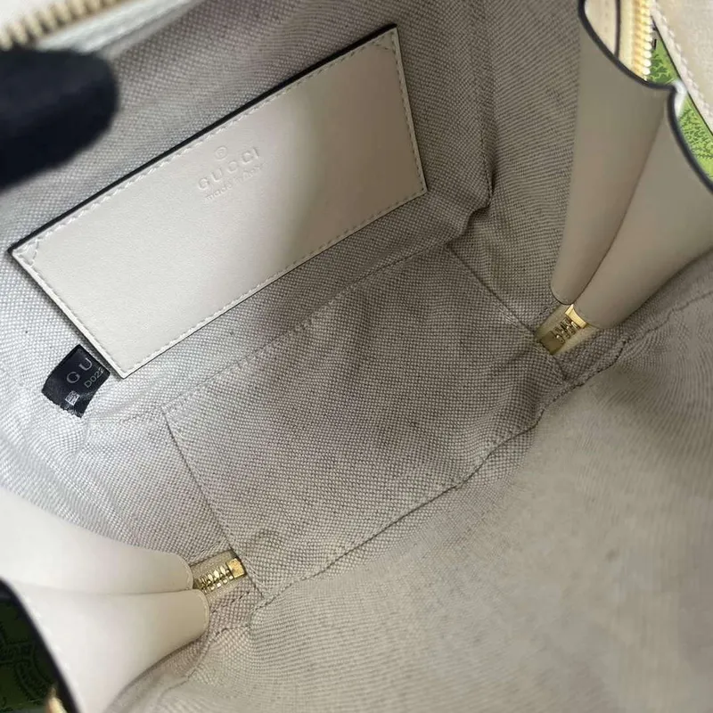 Gucci 744434 Gucci Blondie Top Handle Bag White