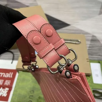 Gucci 751518 Gucci Blondie Small Tote Bag Rose pink