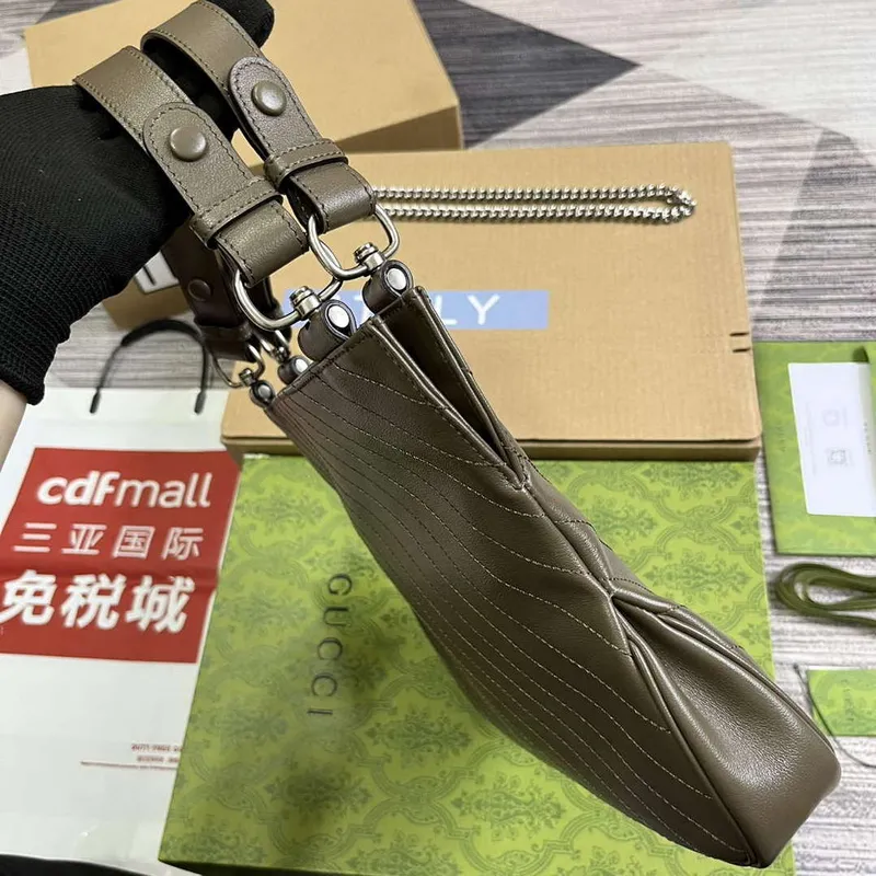 Gucci 751518 Gucci Blondie Small Tote Bag Brown