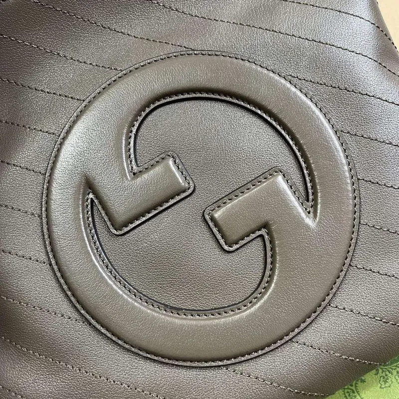 Gucci 751518 Gucci Blondie Small Tote Bag Brown