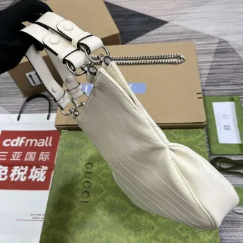 Gucci 751518 Gucci Blondie Small Tote Bag White