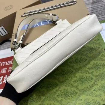 Gucci 751518 Gucci Blondie Small Tote Bag White