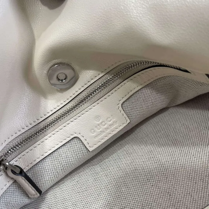 Gucci 751518 Gucci Blondie Small Tote Bag White