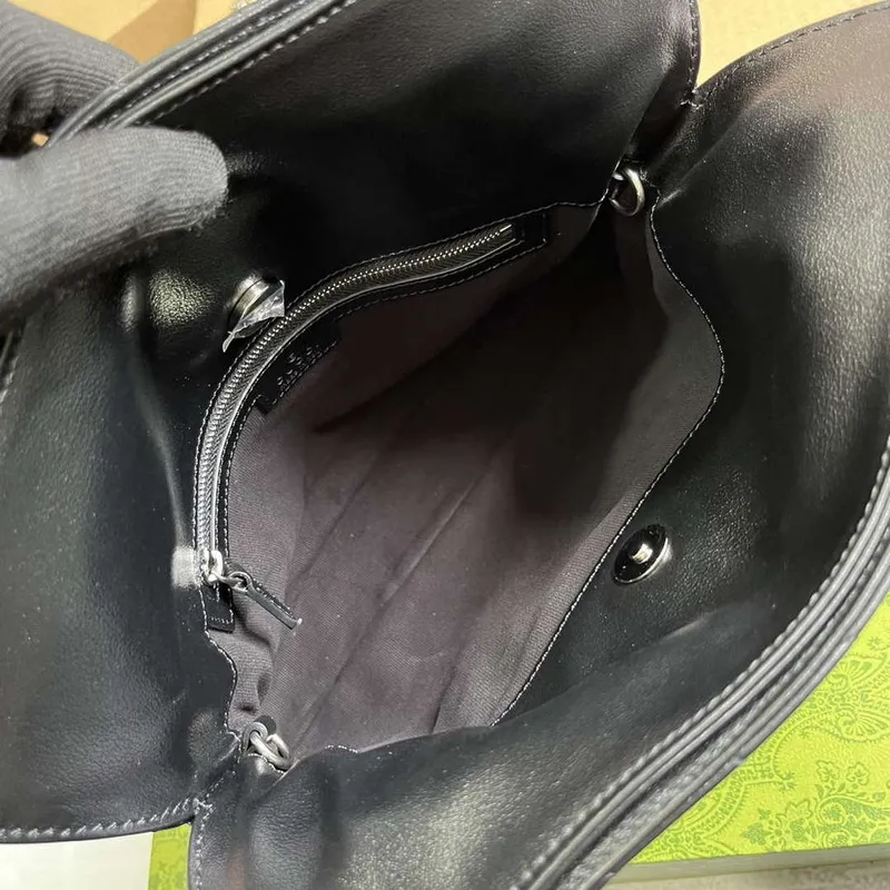 Gucci 751518 Gucci Blondie Small Tote Bag Black