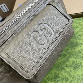 Gucci 645093 Jumbo GG Belt Bag Taupe