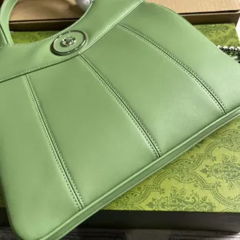 Gucci 745918 Petite GG Small Tote Bag Light green