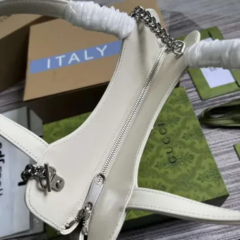 Gucci 745918 Petite GG Small Tote Bag White