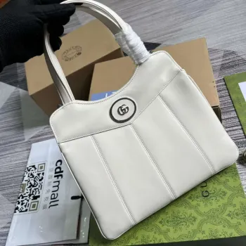 Gucci 745918 Petite GG Small Tote Bag White