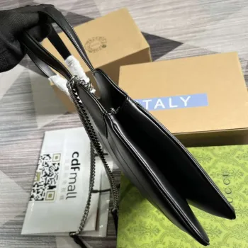 Gucci 745918 Petite GG Small Tote Bag Black