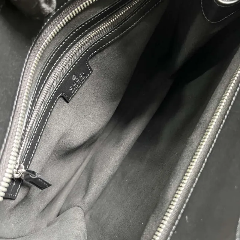 Gucci 745918 Petite GG Small Tote Bag Black