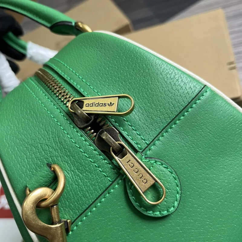 Gucci 727558 Adidas X Gucci Medium Duffle Bag Green