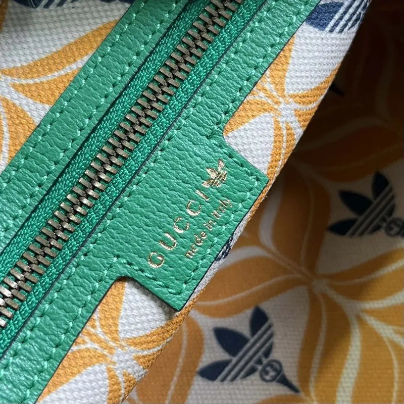 Gucci 727558 Adidas X Gucci Medium Duffle Bag Green