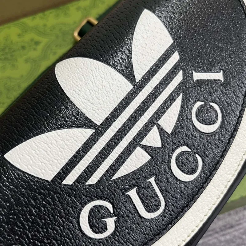 Gucci 727791 Adidas X Gucci Mini Bag Black