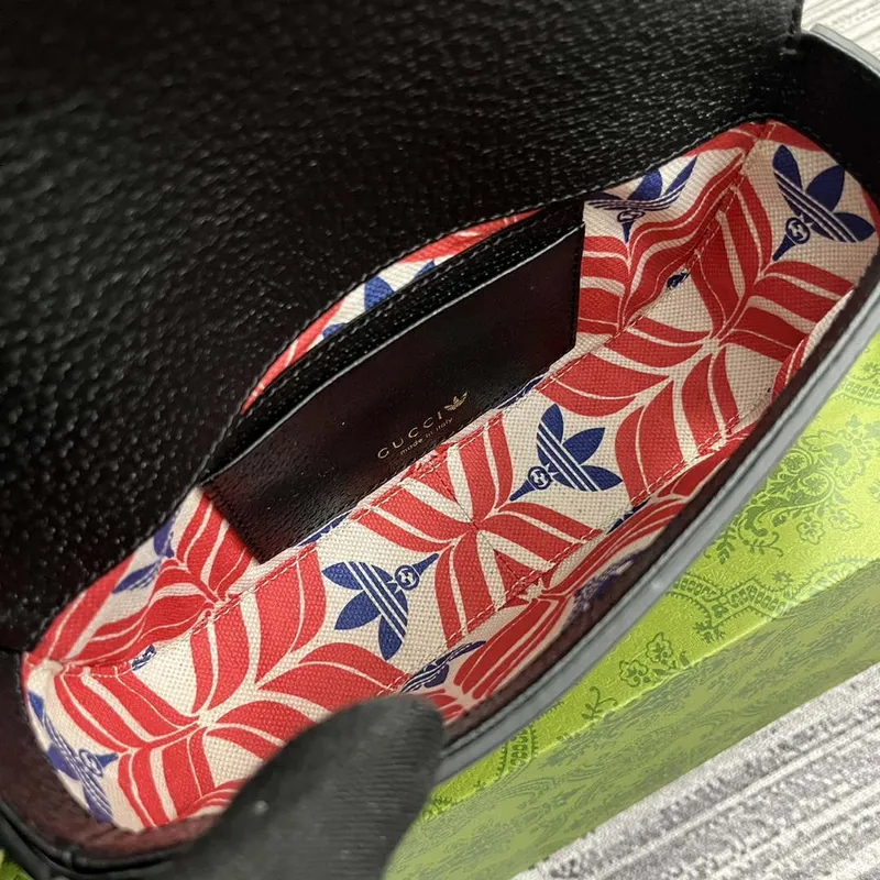 Gucci 727791 Adidas X Gucci Mini Bag Black