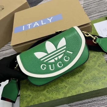 Gucci 727791 Adidas X Gucci Mini Bag Green