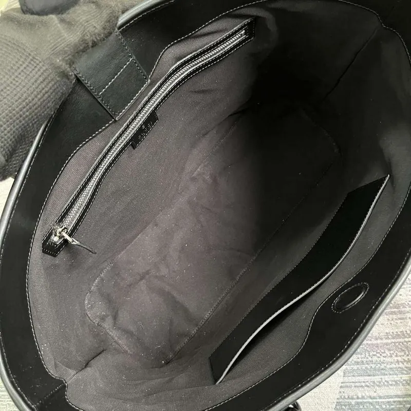 Gucci 739684 GG Marmont Large Tote Bag Black