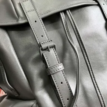 Gucci 725657 Backpack With Tonal Double G Gray