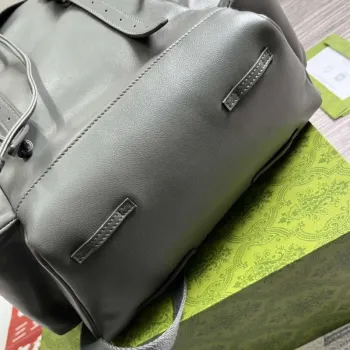 Gucci 725657 Backpack With Tonal Double G Gray