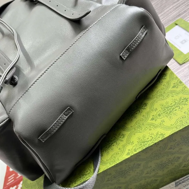 Gucci 725657 Backpack With Tonal Double G Gray