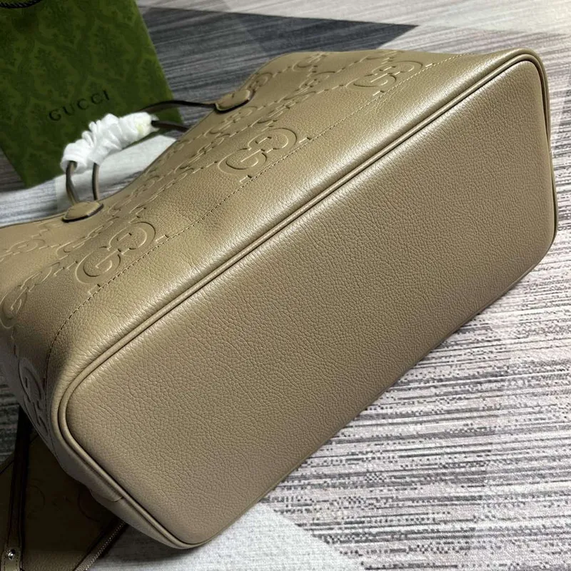 Gucci 726755 Jumbo GG large tote bag Taupe