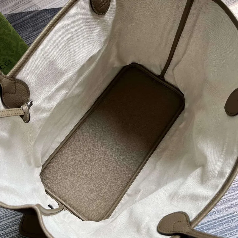 Gucci 726755 Jumbo GG large tote bag Taupe