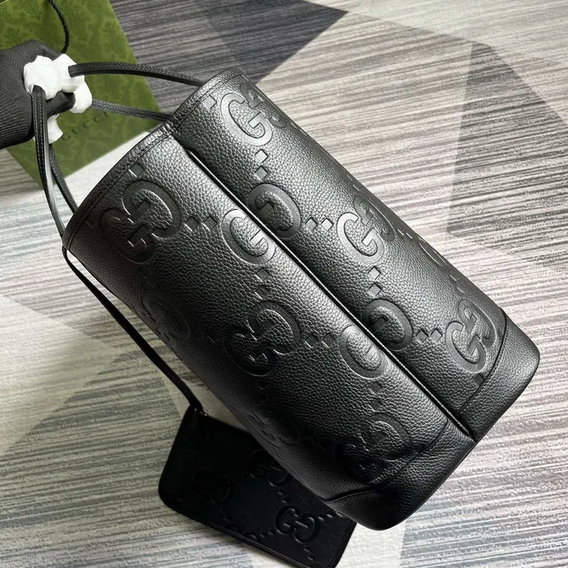 Gucci 726755 Jumbo GG large tote bag Black