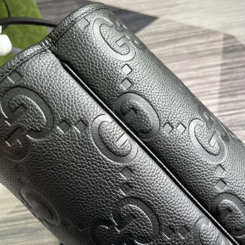 Gucci 726755 Jumbo GG large tote bag Black