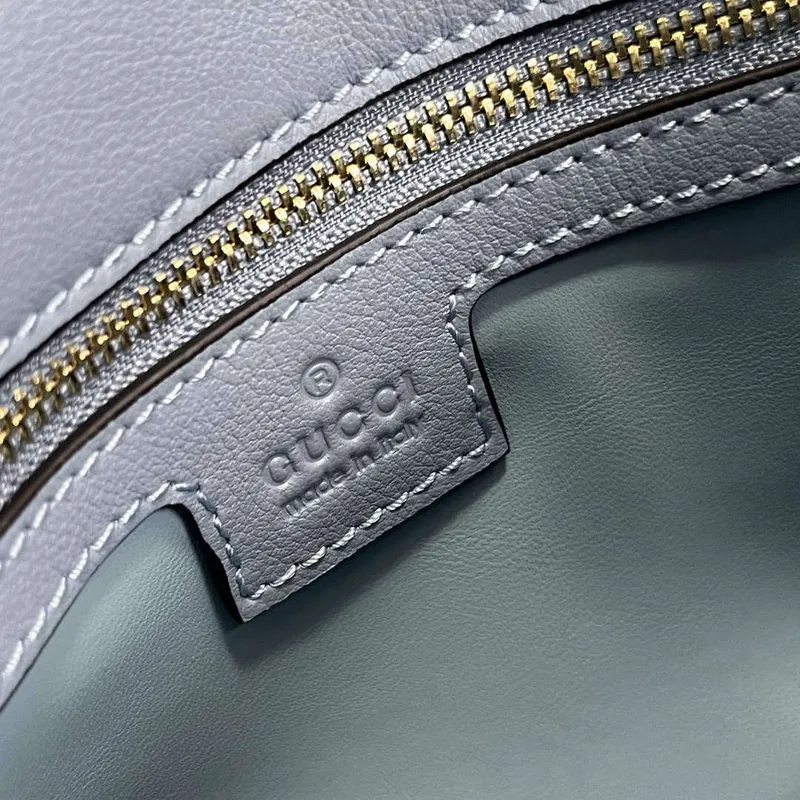 Gucci 699268 Gucci Blondie Shoulder Bag Light blue leather